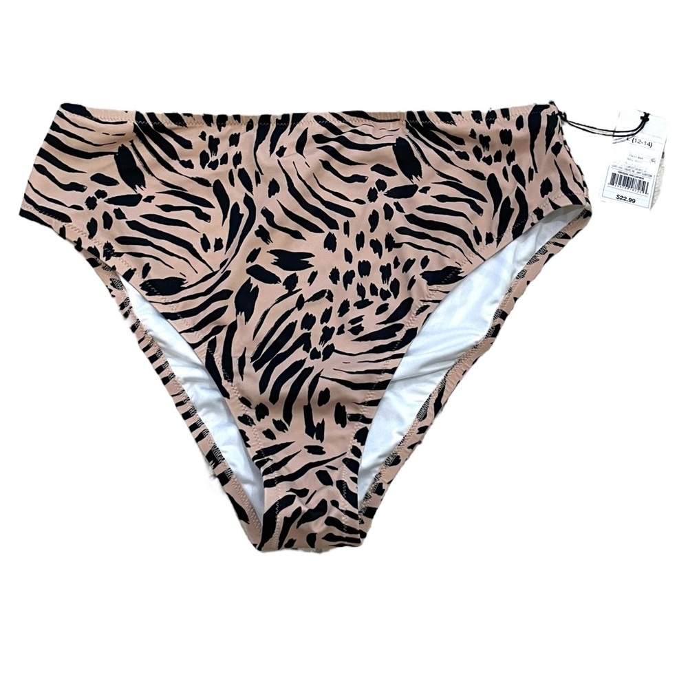 Sand and shore high waist cheeky swim suit bottom - Size Large